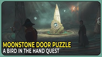 Hogwarts Legacy Moonstone Door Puzzle - Poppy