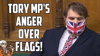 Tory Embarrasses Himself In Parliament Over Flags!