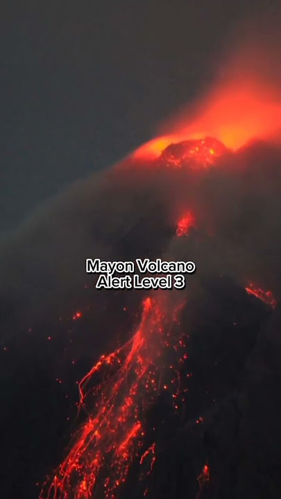 Mayon Volcano Alert Level 3
