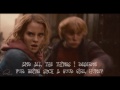 Shakira - Underneath Your Clothes [Lyrics Video Full HD] (Harry Potter Edition) (Ron &amp; Hermione)