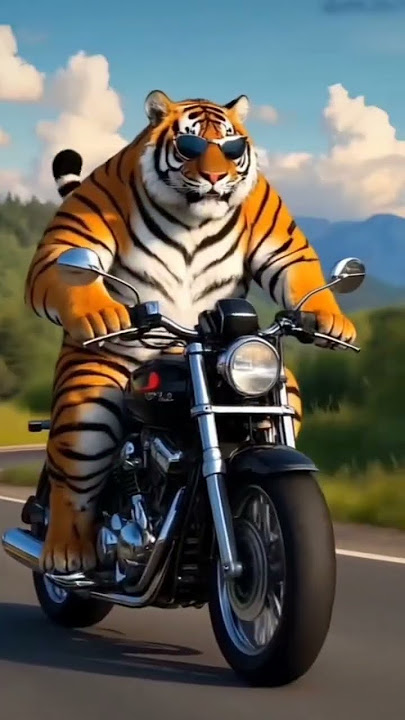 Ai poocha sir😻#ai #aiart #catvideos #funny #funnyvideo #timepass#poocha #sir #tiger #love