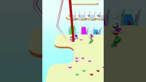 Bridge Race All Levels Gameplay Android,ios Levels 1122 #Shorts