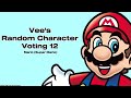 Vee's Random Character Voting 12