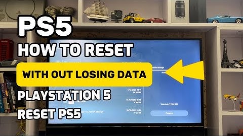 How to Reset PS5 With Out Losing Any Data Or Games Playstation 5