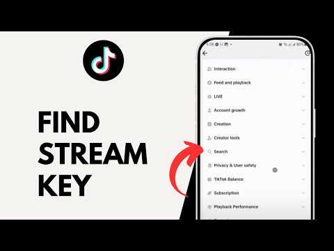 How to find TikTok Stream Key on Mobile