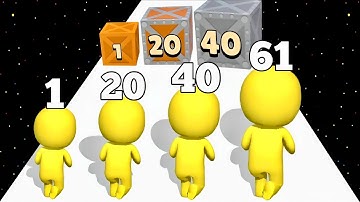 Push Harder 3D - Level Up Satisfying ASMR Gameplay | ( Suika Balls )