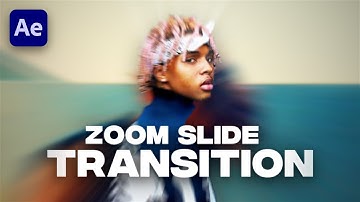 ZOOM SLIDE Transition in After Effects (Tutorial)