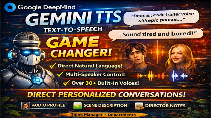 Stop Using Robotic AI Voices! Mastering Google’s New Gemini Text to Speech