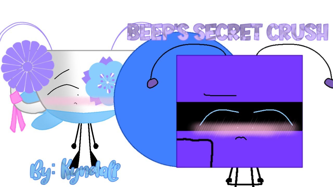 Beep has a crush on an object from my notebook