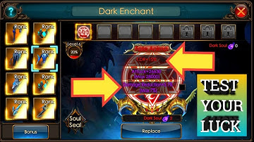 Increase Rare Stats | Dark Enchant Guide | Legacy of discord