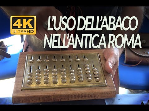 Fobia exagerar Costoso L'USO DELL'ABACO NELL'ANTICA ROMA 4K - YouTube