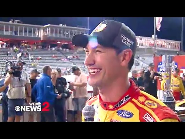 Interview with Joey Logano after he wins the All-Star Race at North Wilkesboro Speedway