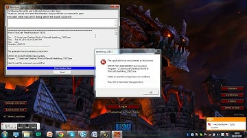 World of warcraft private server error