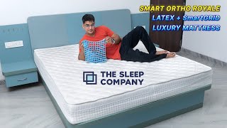 Most ✨LUXURIOUS✨ Mattress I've Tried | The Sleep Company Smart Ortho ✨ROYALE✨ Review!