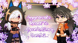 || 4ggravate react to Cyno's Story Quest 2 || (1/1) || BeautifulRose || Genshin Impact ||