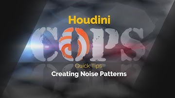Houdini COPs QuickTips - COPs Noises