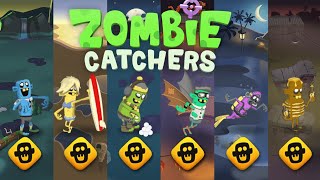 zombie catchers all  Level 2 zombies #zombiecatchersgame