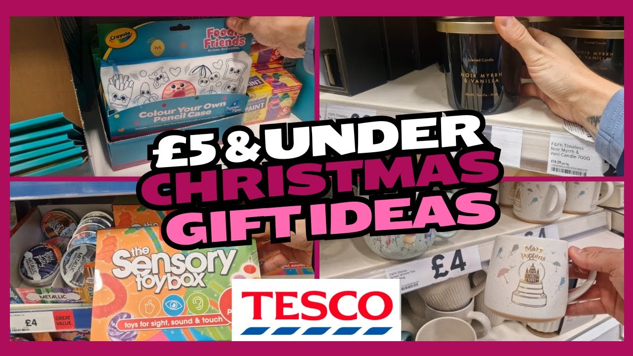 5 фунтов стерлингов и меньше! Идеи бюджетных рождественских подарков в Tesco 