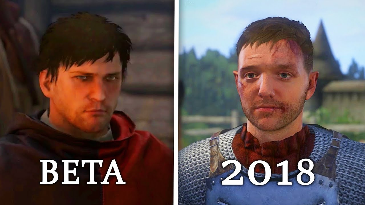 Kingdom Come: Deliverance - Beta vs 2018 Release Comparison - YouTube