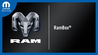 RamBox® | How To | 2026 Ram Trucks