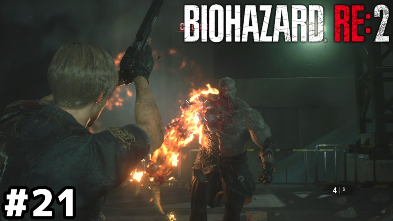 勇敢すぎて逆にこええよこの人【バイオハザードRE:2】＃２１