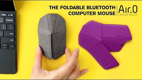 Air.0 | The Foldable Bluetooth Computer Mouse [Crowdfunding Kickstarter Indiegogo]