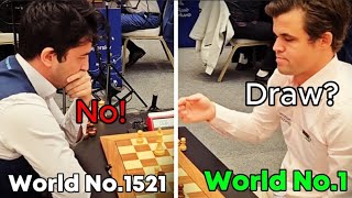 When You Decline A Draw Offer From Magnus Carlsen