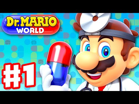 Dr. Mario World - Gameplay Walkthrough Part 1 - Intro and Levels 1-20 3-Star! (iOS)