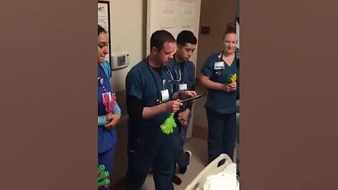 Ciro's Farewell from His Transplant Family