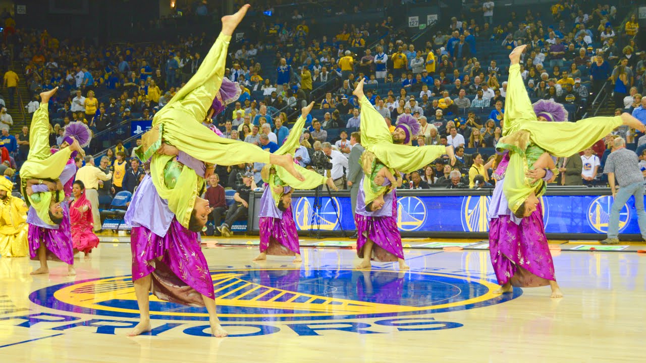 Bhangra Empire @ NBA Halftime Show (Warriors vs. Jazz) 2016