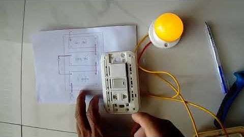 Hướng dẫn cách lắp, nối dây mạch điện gồm 1 cầu chì, 1 ổ điện, 1 công tắc điều khiển 1 đèn.