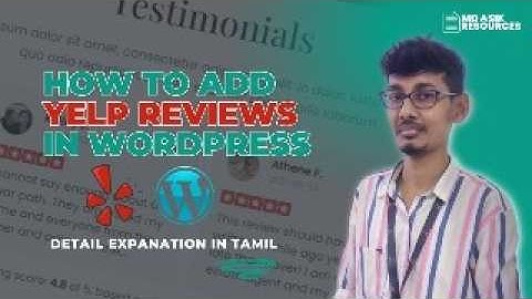 How to add Yelp Reviews to WordPress for Free ( 2024 )