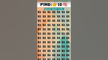 Find 👉 15 odd number puzzle math reasoning puzzle iq test math #iq #mathspuzzle #mathematicspuzzles