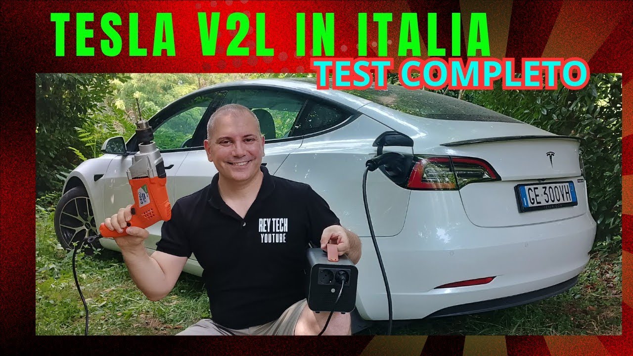TESLA V2L ITALIA Finalmente !