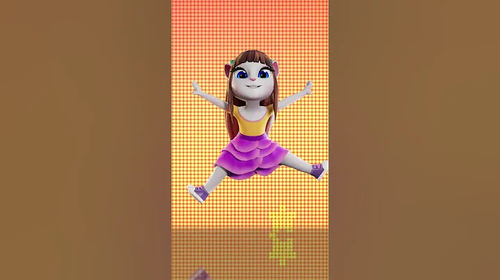 🤩 Ready to Step into the Spotlight?! 💖 Talking Angela’s TikTok Dance Challenge #Shorts