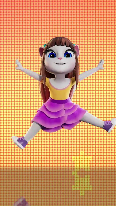 🤩 Ready to Step into the Spotlight?! 💖 Talking Angela’s TikTok Dance Challenge #Shorts