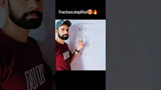 😱Solve Fractions FAST🚀SSC Maths Magic Trick#maths#shorts#ssc#mathstricks#trending#viral#sscexam#cgl