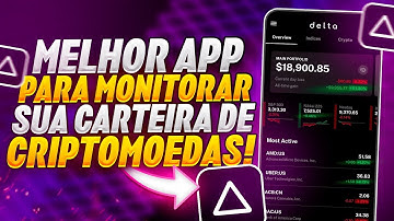 MONITORE SUA CARTEIRA DE CRIPTOMOEDAS COM ESTE APLICATIVO! 📊