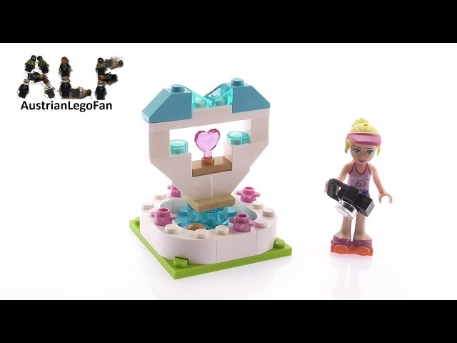 gjorde det Retouch lige ud Lego Friends 30204 Wish Fountain Polybag - Lego Speed Build Review - YouTube