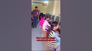 Best computer centre of Barabanki New Excel computer education institute. #reelschallenge