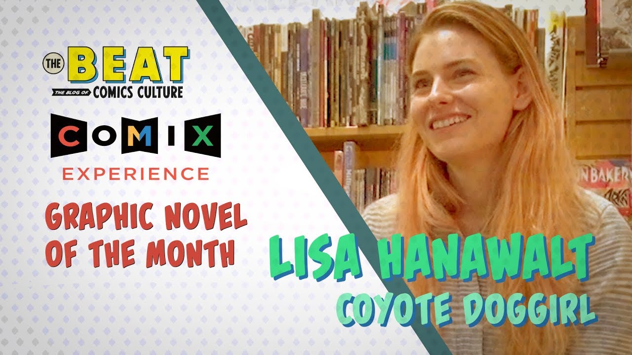 September 2018's GN-of-the-month Club meeting for COYOTE DOGGIRL with Lisa Hanawalt!