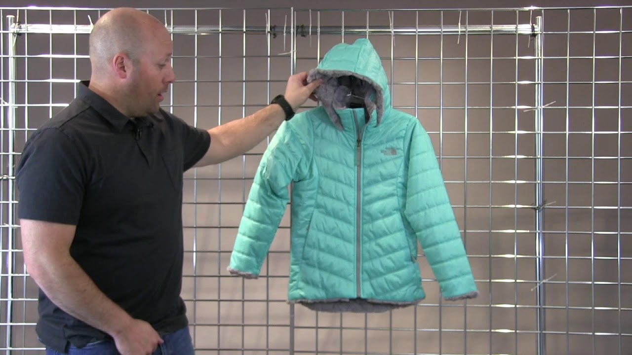 the north face girls mossbud swirl parka