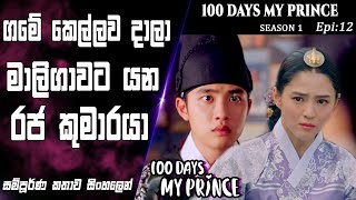 අගමැතිගේ රූකඩය | අහිමි මතක |100 Days My Prince|Epi 12|Drama recap Sinhala|SO WHAT SL