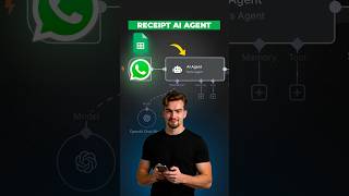 This n8n AI Agent analyzes and tracks your receipt just with a Google Sheet and WhatsApp.