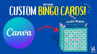 Create Custom Bingo Cards with Canva | Easy DIY Bingo Card Tutorial