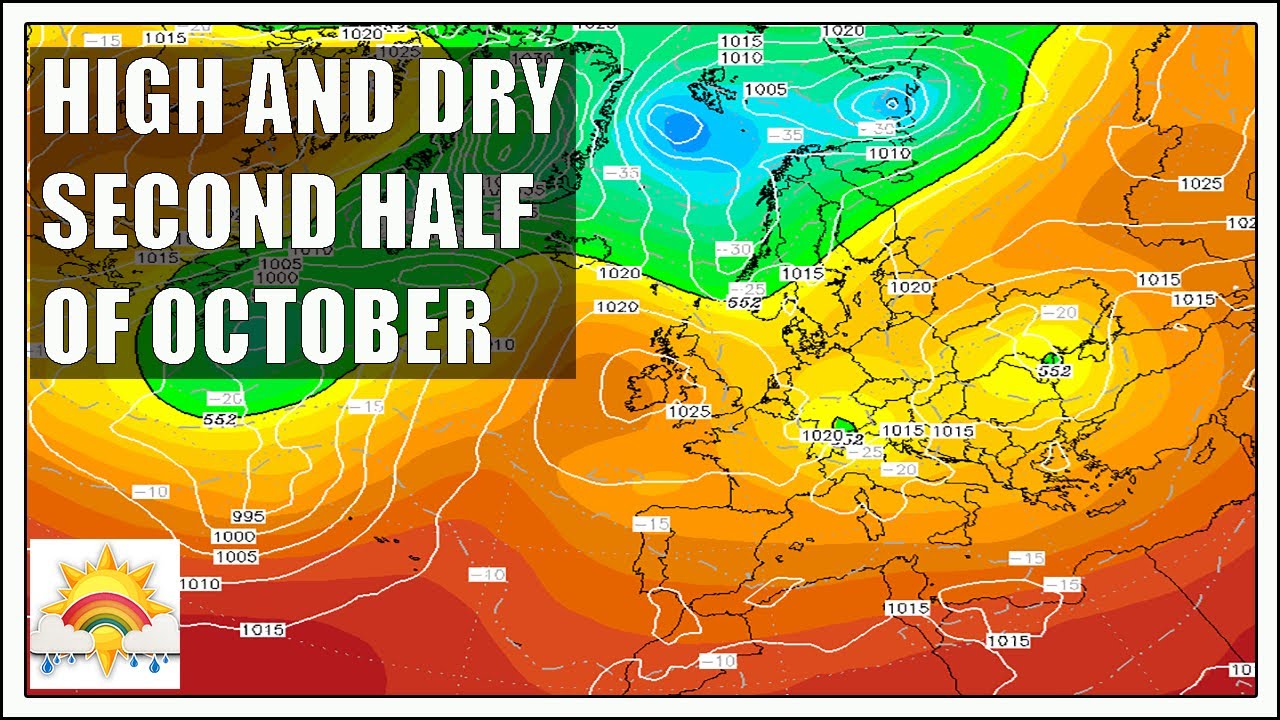 Ten Day Forecast: High And Dry Into Second Half Of October - YouTube