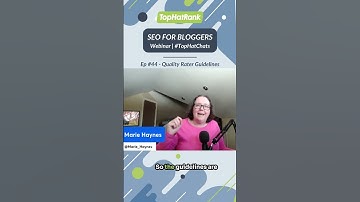 Dr. Marie Haynes Explains Google’s Quality Rater Guidelines (and Why They Matter) #seo