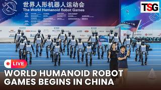Beijing Robot Games LIVE | 2,056 Humanoid Robots Compete | China | TSG
