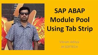SAP Module Pool Tab Strip Project