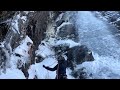 Goofers delight cathedral ledge 011824  new hampshire ice climbing iceclimbing